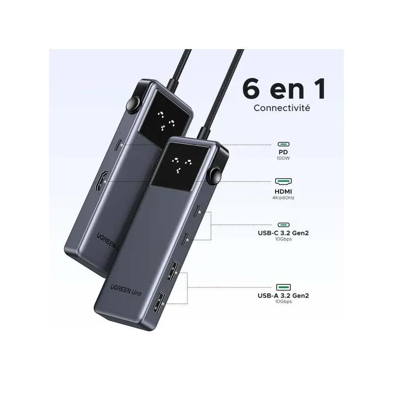 Ugreen Hub 6 In 1 Usb-c (35998) thumbnail 3